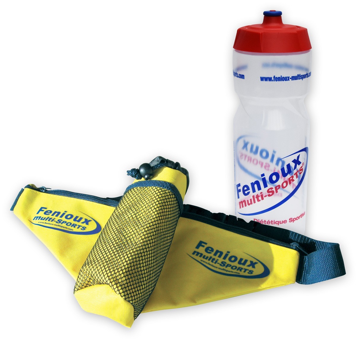 Ceinture porte-bidon + bidon transparent ZEFAL (800 ml) Ceinture porte-bidon + bidon transparent ZEFAL (800 ml)