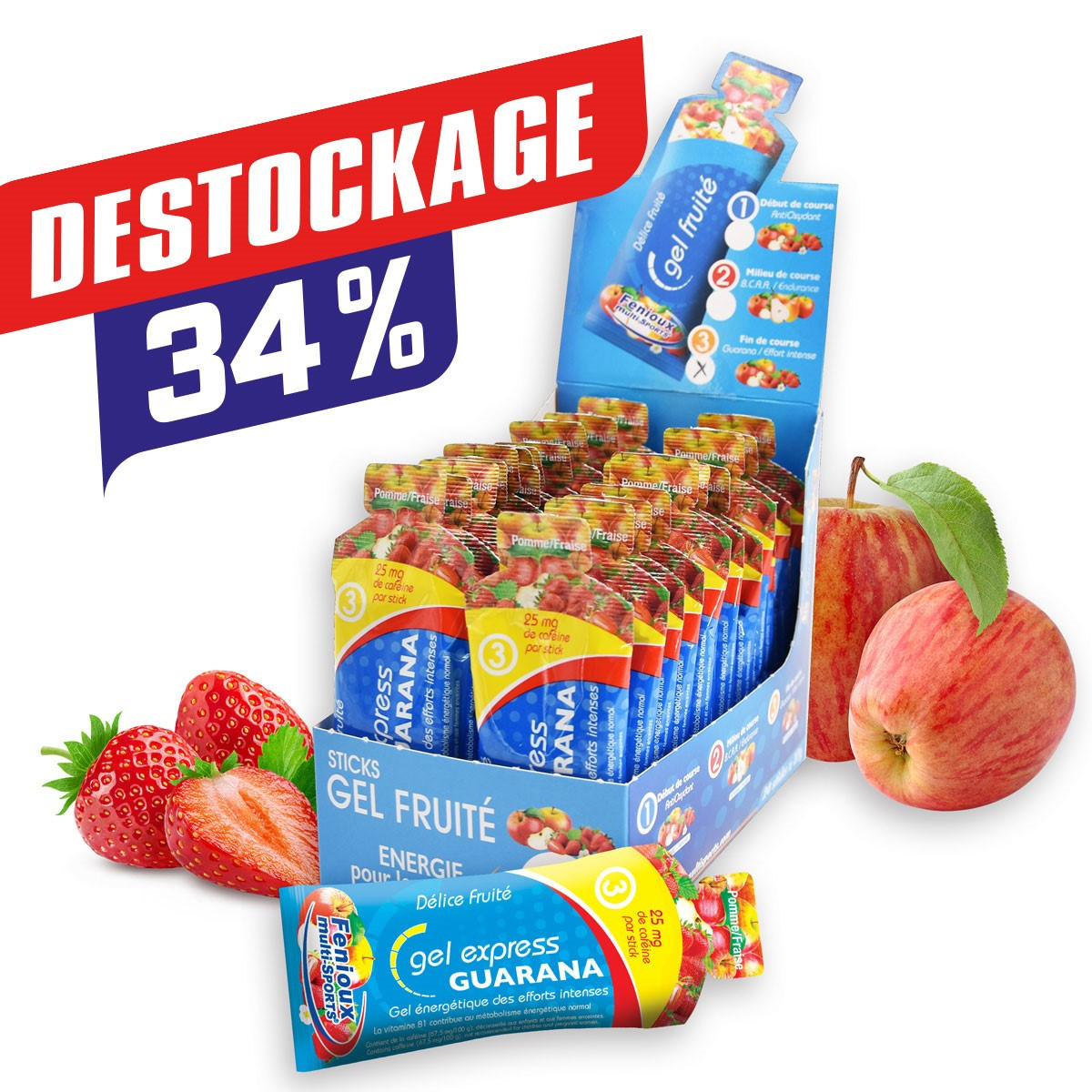 STICK FRUITÉ GEL Express GUARANA (3)