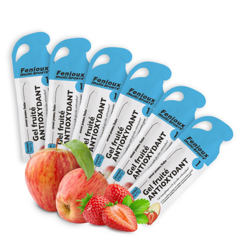 Gel fruité ANTIOXYDANT (1) - Lot de 6 sticks