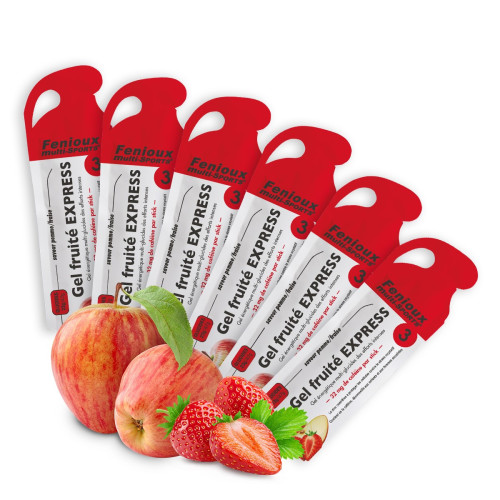 Gel fruité EXPRESS (3) - Lot de 6 sticks