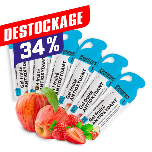 Gel fruité ANTIOXYDANT (1) - Lot de 6 sticks