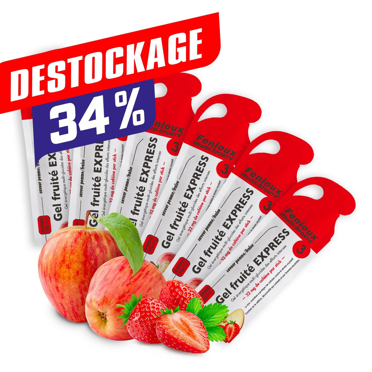 copy of copy of Gel fruité EXPRESS (3) - Lot de 6