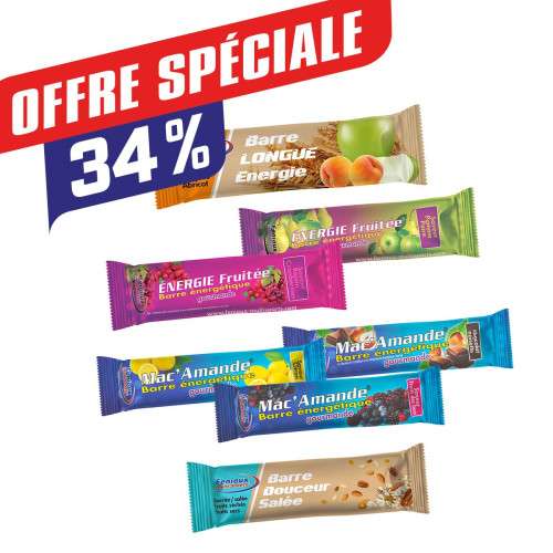 Pack Dégustation Barres Energétiques