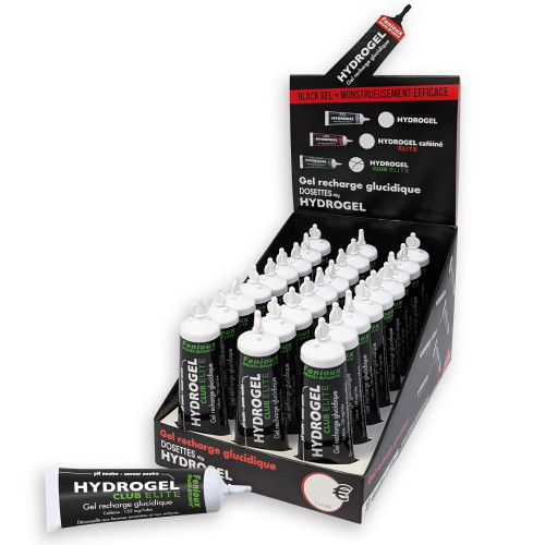 Black Gel Hydrogel Caféiné Club Elite