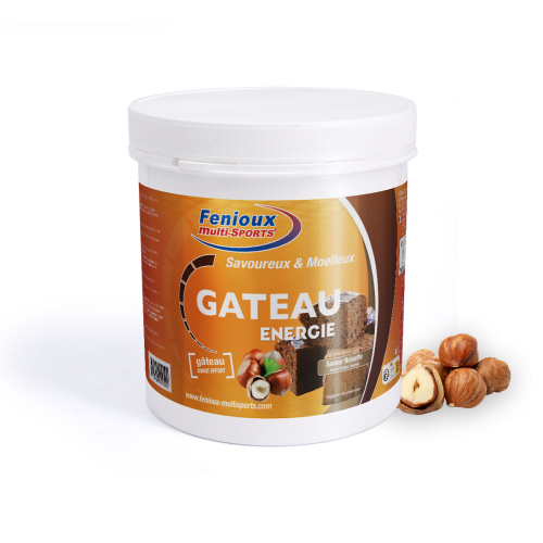 GATEAU ENERGIE  Saveur Noisette  Pot de 400 g