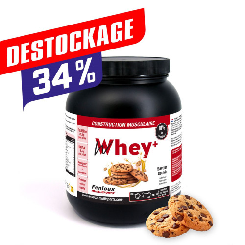 Whey +  Saveur Cookie  Pot de 750 g