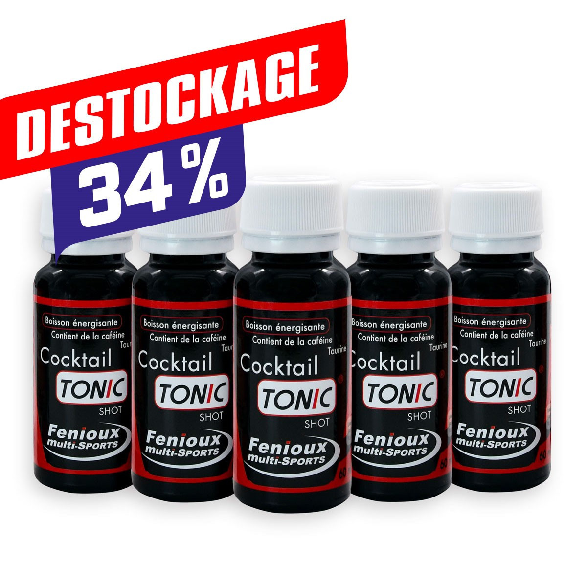 Cocktail TONIC® SHOT  Lot de 5