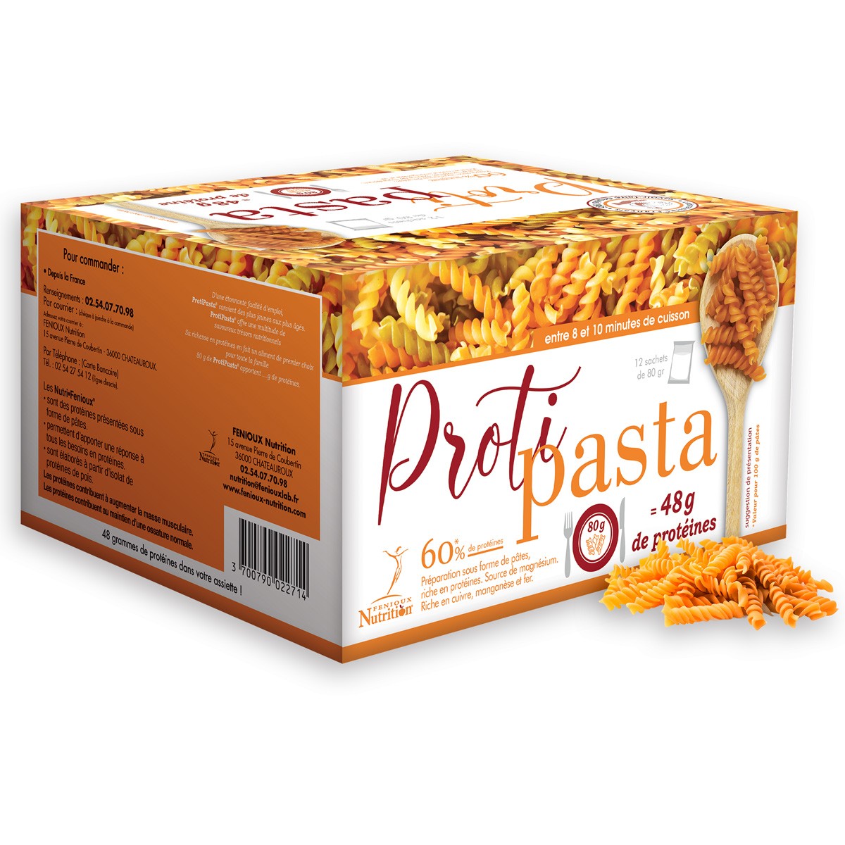 Pâtes protéinées